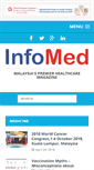 Mobile Screenshot of infomed.com.my